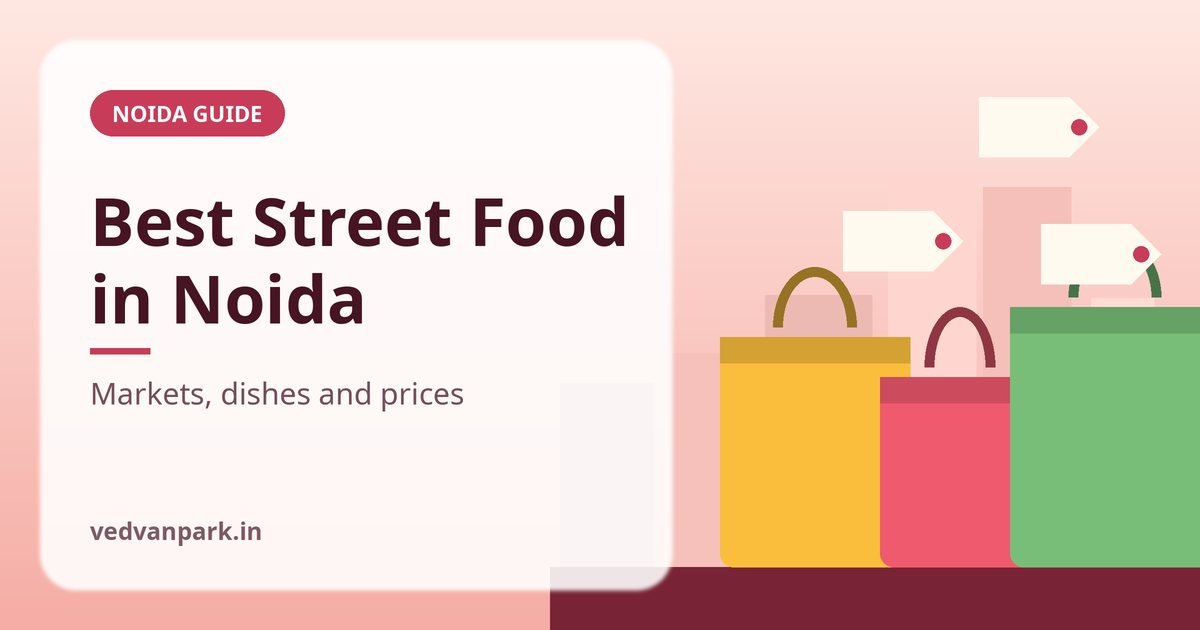 Best street food in Noida: chaat and momo stalls near Atta Market, Sector 18