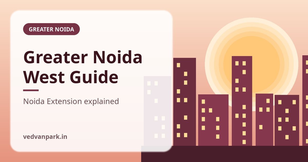 High-rise housing societies in Greater Noida West Noida Extension