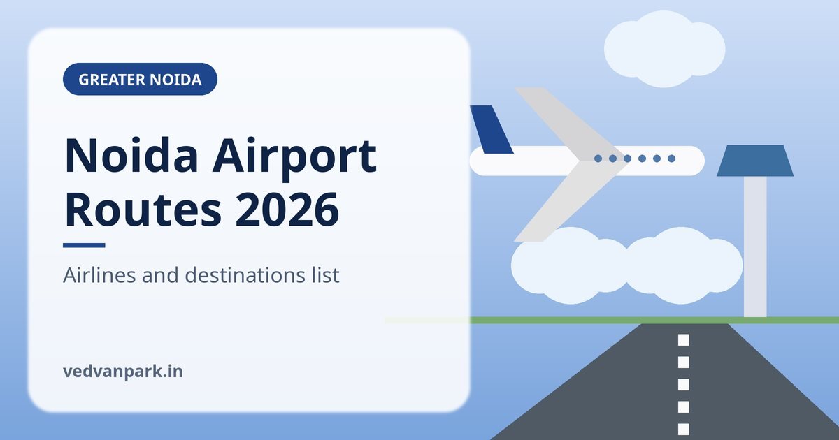Noida International Airport Jewar airlines and routes 2026 flight list