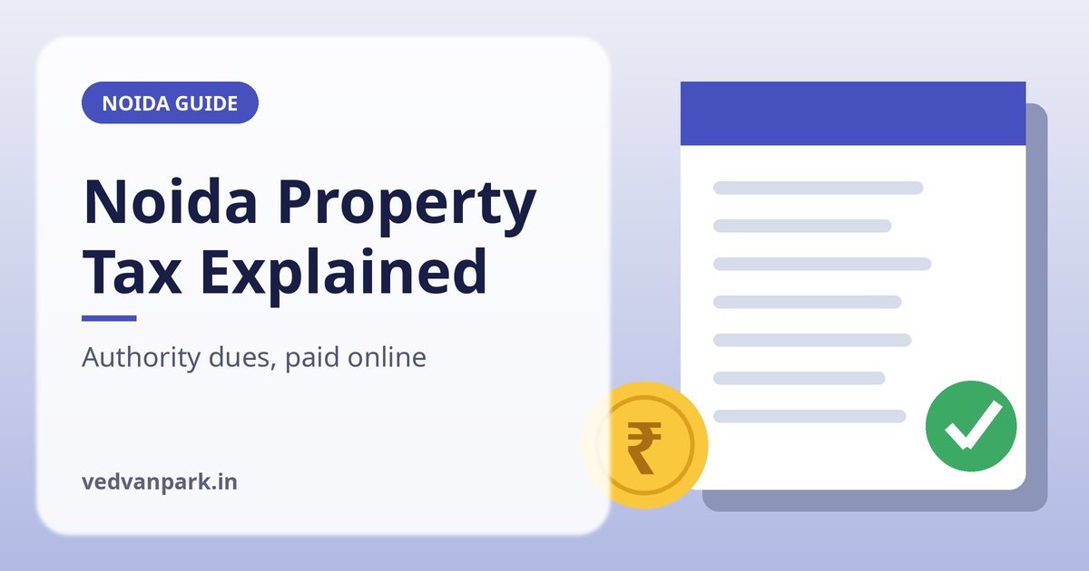 Noida Authority property tax online payment guide for lease rent and water charges