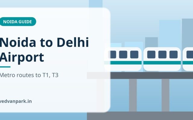 Noida to Delhi Airport by Metro (2026): Routes to T1, T2 and T3, Time, Fare and Timings